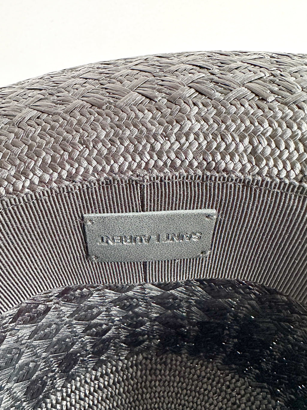 Saint Laurent Black Fedora Hat