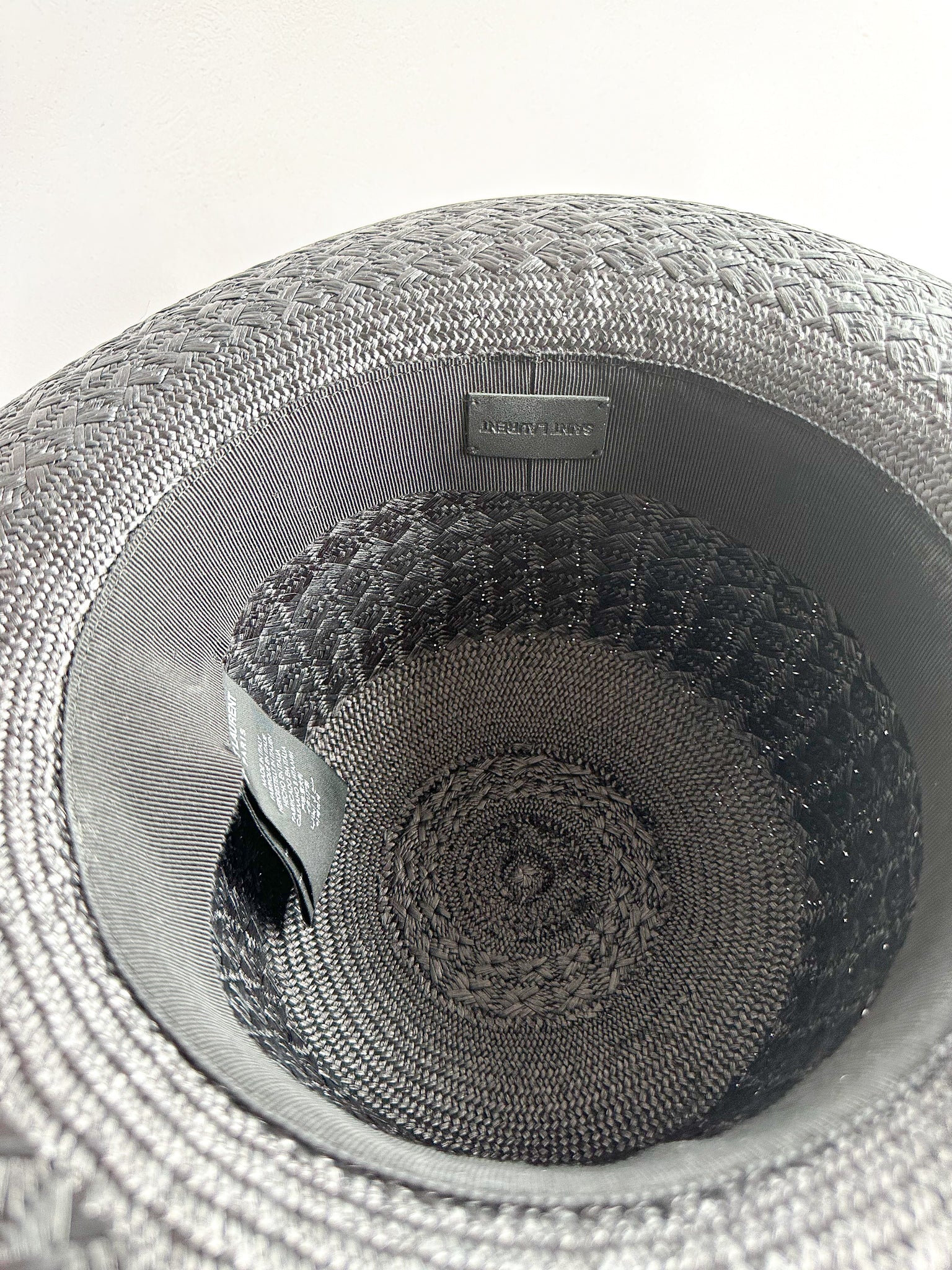 Saint Laurent Black Fedora Hat