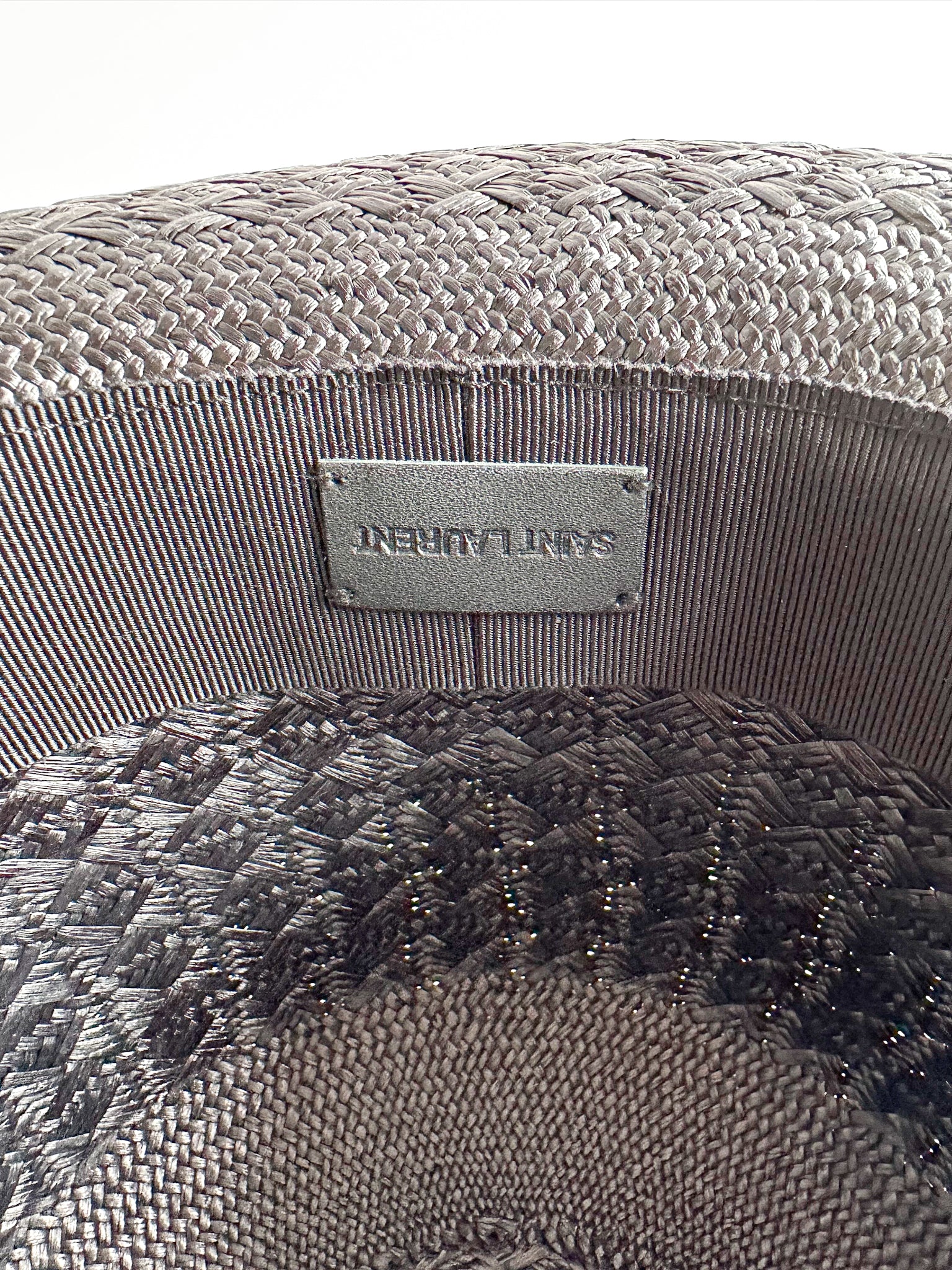 Saint Laurent Black Fedora Hat