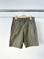 Agolde Herren Vinson Chino-Shorts aus Baumwolle mit mittlerer Leibhöhe, Moosgrün