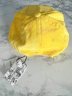 Gallery Dept. Mens Gym Logo Corduroy Yellow Baseball Cap