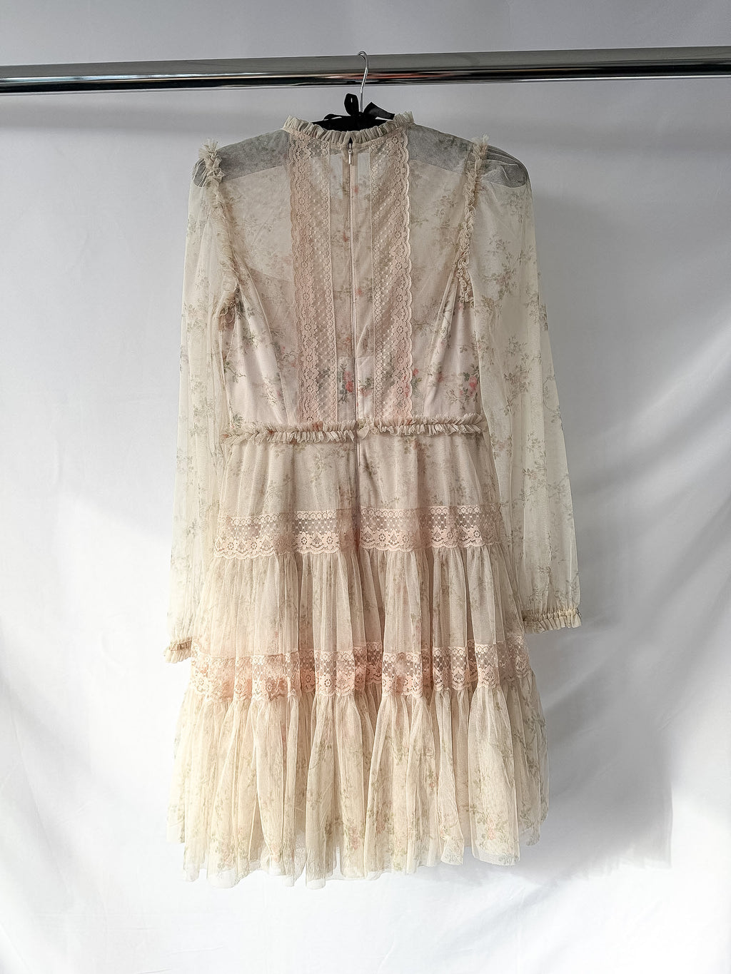 Needle & Thread Floral Wonder Micro Mini Dress