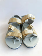 Suicoke Grey Beige Depa-Cab Sandals