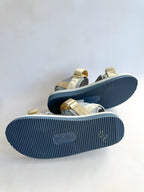 Suicoke Grey Beige Depa-Cab Sandals