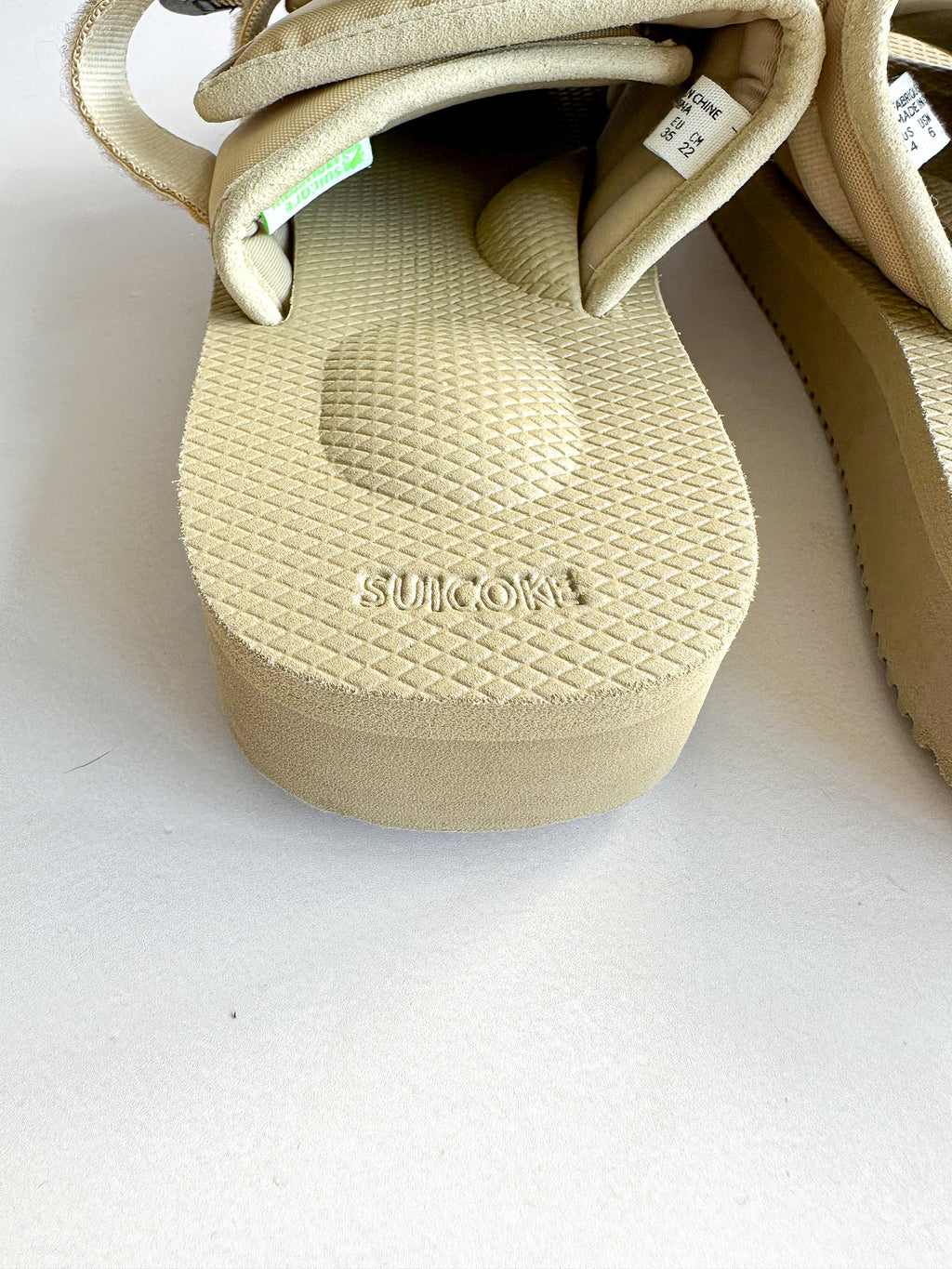 Suicoke Sandal Sliders  in Beige