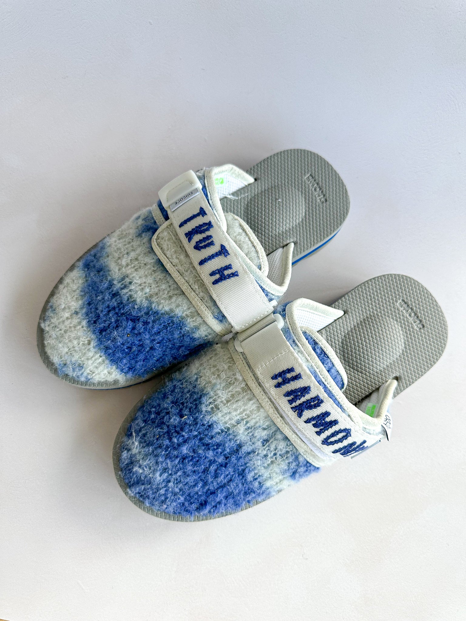 SUICOKE X Elder Statesman Sliders