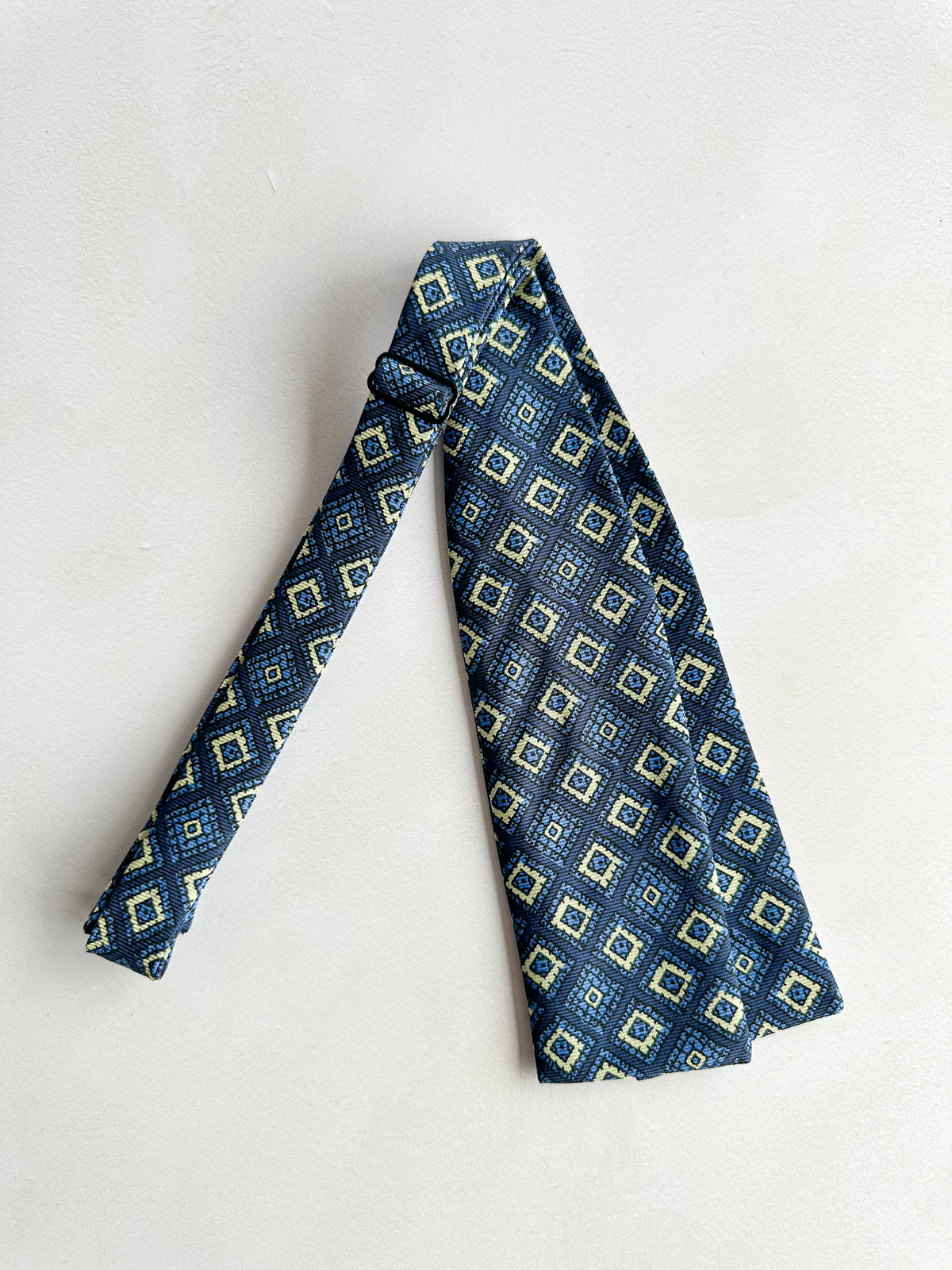 Foulard Diamond Mosaic Silk Bow Tie