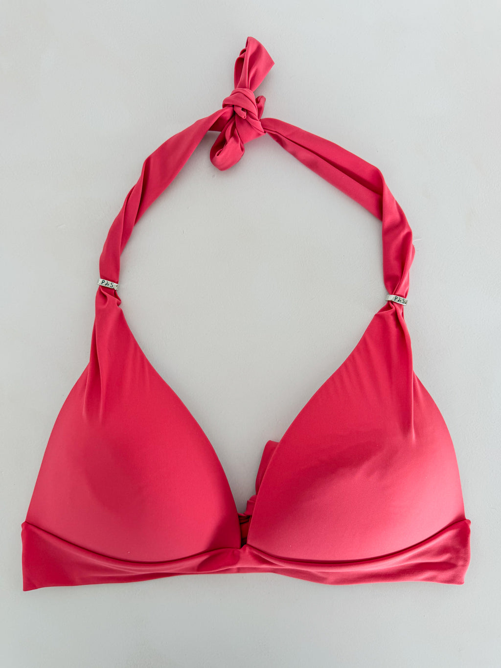 Pain De Sucre Seitlich gebundene Bikinihose in Diva Blush Pink