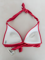 Pain De Sucre Seitlich gebundene Bikinihose in Diva Blush Pink