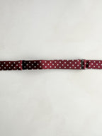 Drake's Silk Burgundy Spotted Bowtie