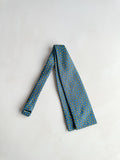 Drake's Blue Circle Print Bowtie
