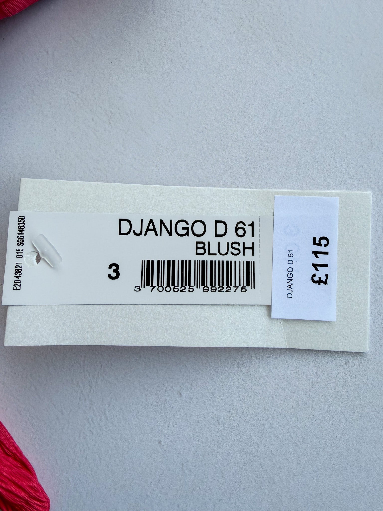 Top de biquíni rosa Django de alças largas PAIN DE SUCRE