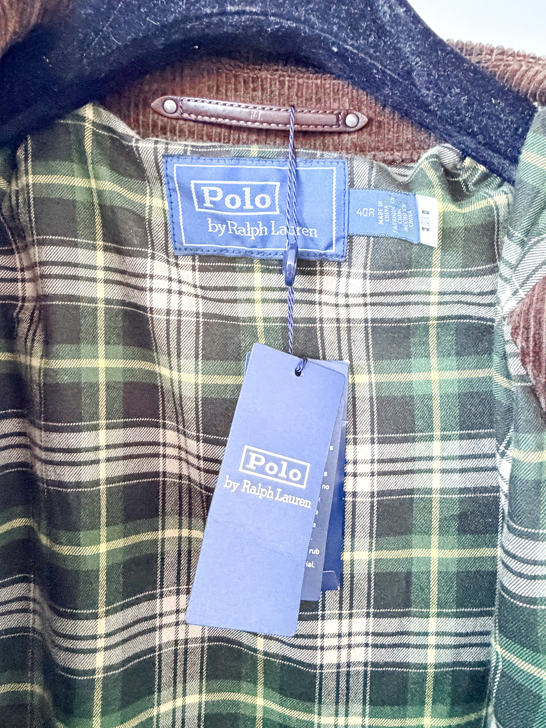 Ralph Lauren Polo Stewart Waxed Oilskin Belted Coat