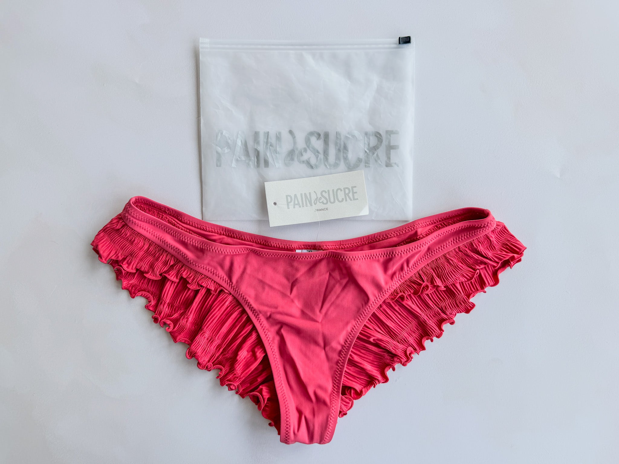 Bas de bikini échancré à volants Pain De Sucre Alala Rio Multicolore