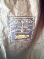 Ralph Lauren Polo Stewart Waxed Oilskin Belted Coat