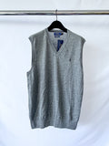 Ralph Lauren Polo Grey Merino Vest Jumper