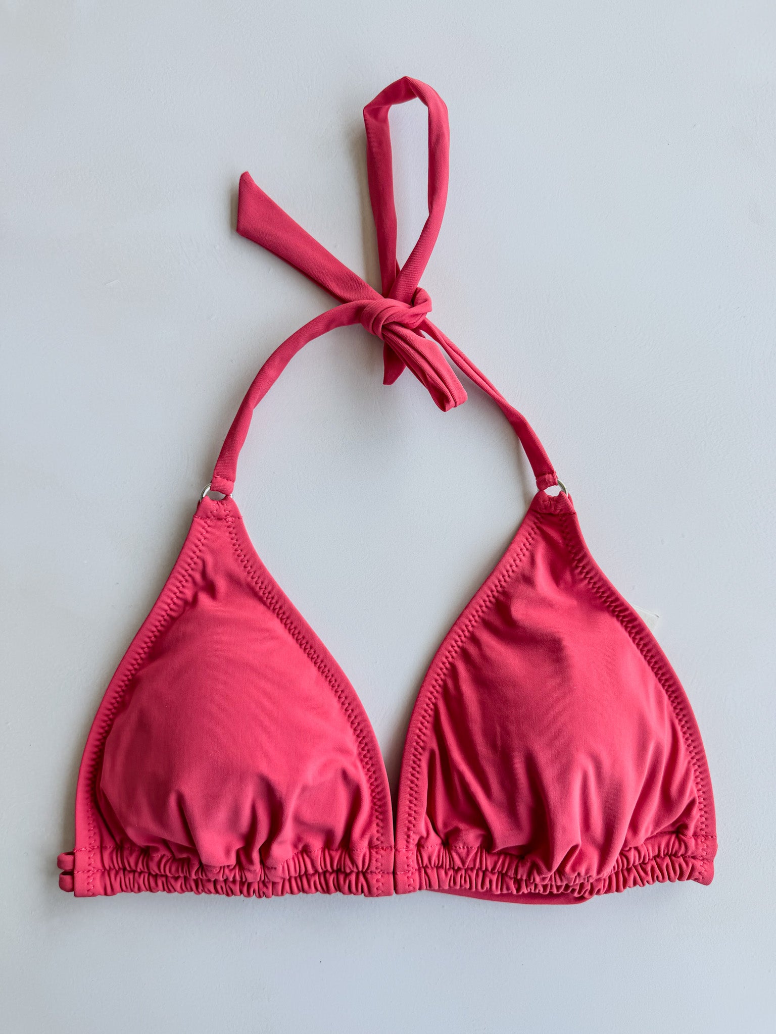 Haut de maillot de bain rose Pain De Sucre, modèle Helia Halter