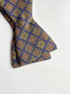 Drake's Diamond Foulard Purple Butterfly Bowtie