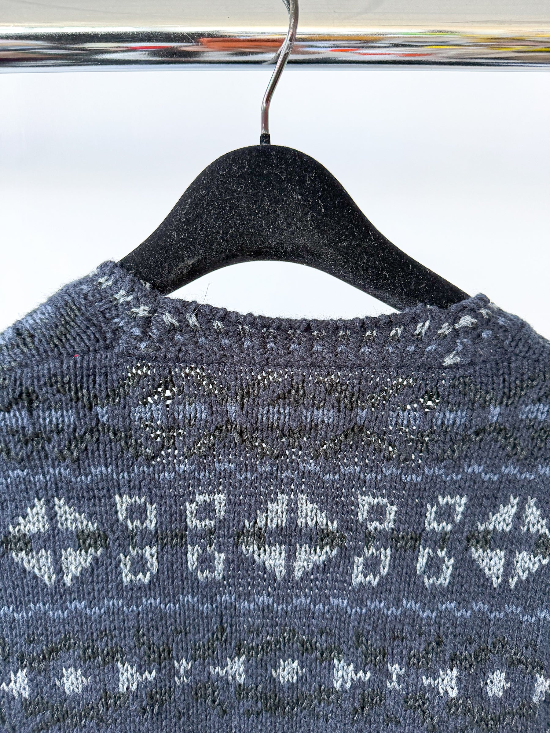 Ralph Lauren Polo Fair Isle Cotton Blend Sleeveless Jumper