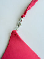 Pain De Sucre Pink Jewel Detail Bikini Top in Elan