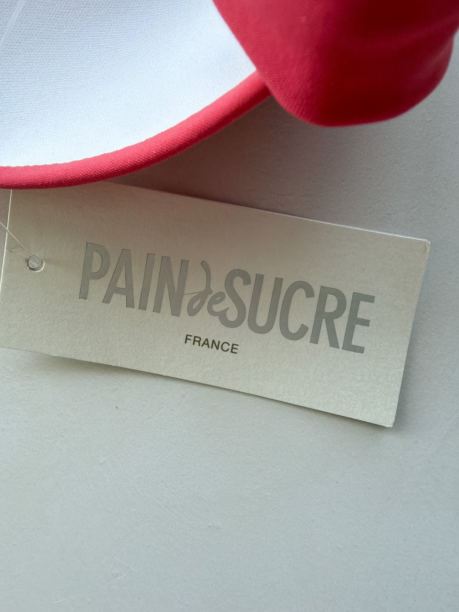 Pain De Sucre Pink Jewel Detail Bikini Top in Elan