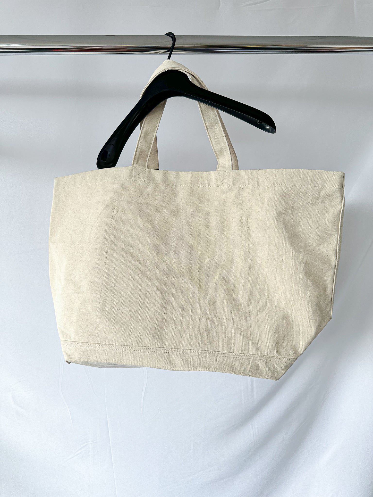 Drake's Ecru Extra Large Tote Bag Andreotti & Baribeaud Jour De Marche