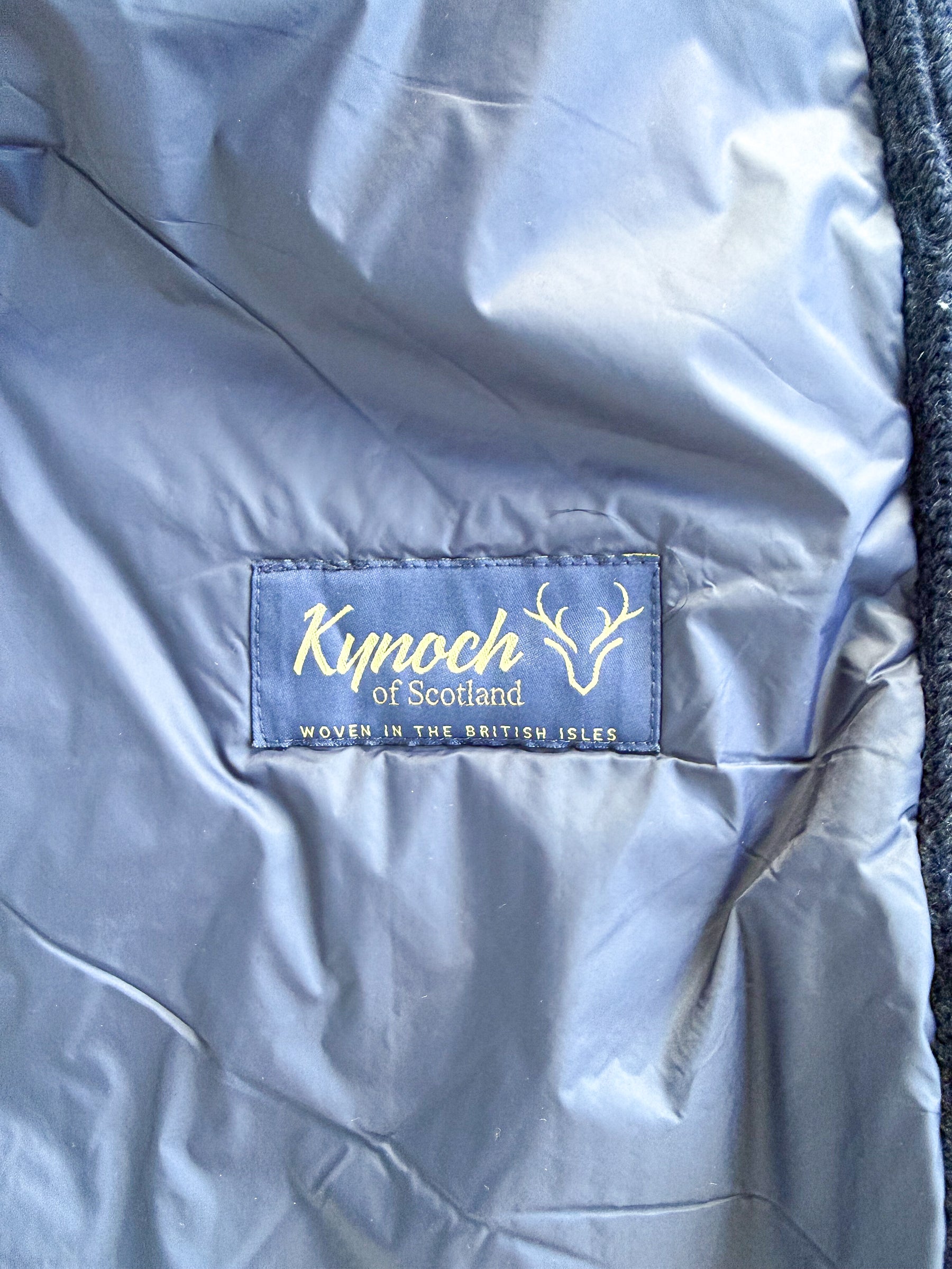 Ralph Lauren Polo Shawl Navy Wool Cardigan