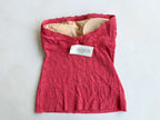 Haut bustier en dentelle Azelie rose pâle Pain De Sucre