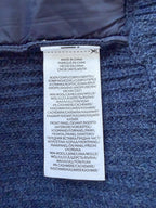 Ralph Lauren Polo Shawl Navy Wool Cardigan