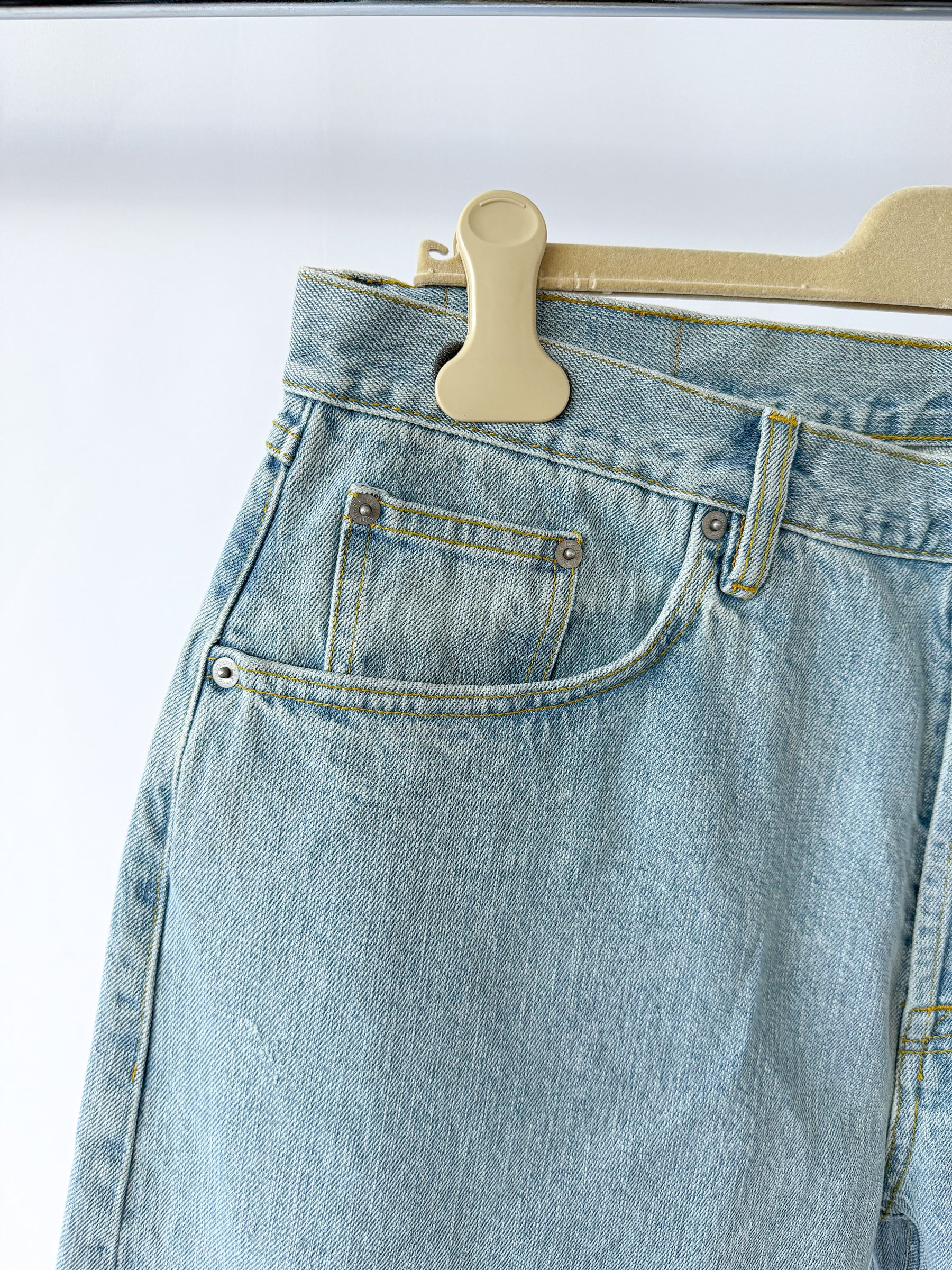 ALBAM Stonewashed Selvedge Denim Jeans