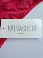 Pain De Sucre Pink High Waist Foldover Bikini Bottom in Tobago