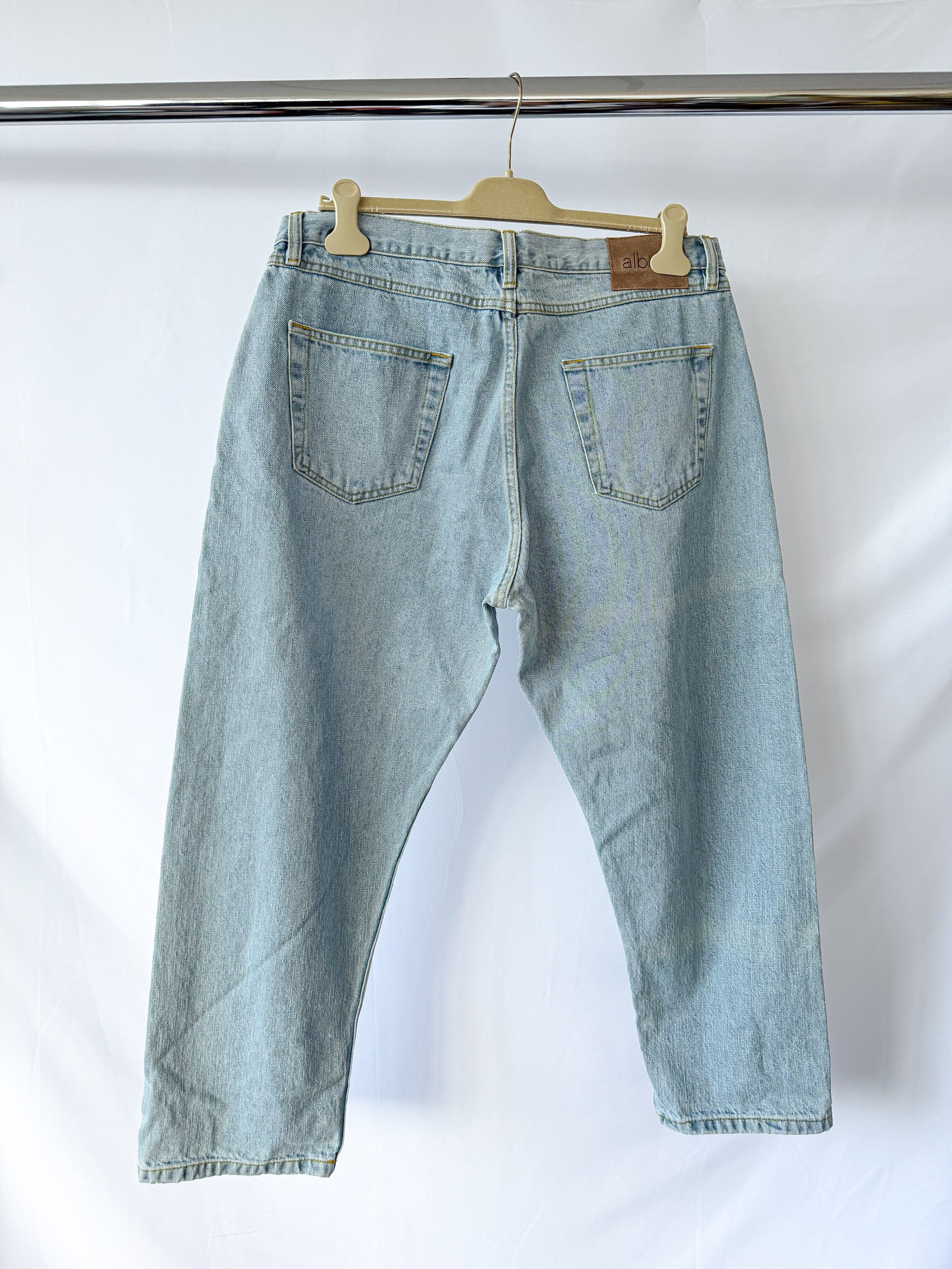 ALBAM Stonewashed Selvedge Denim Jeans