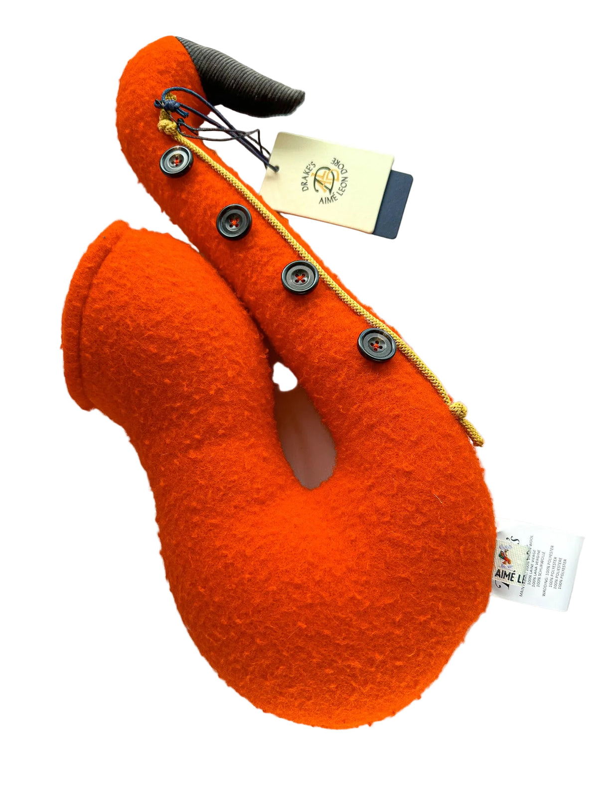 Saxophone Casentino Wool Plush