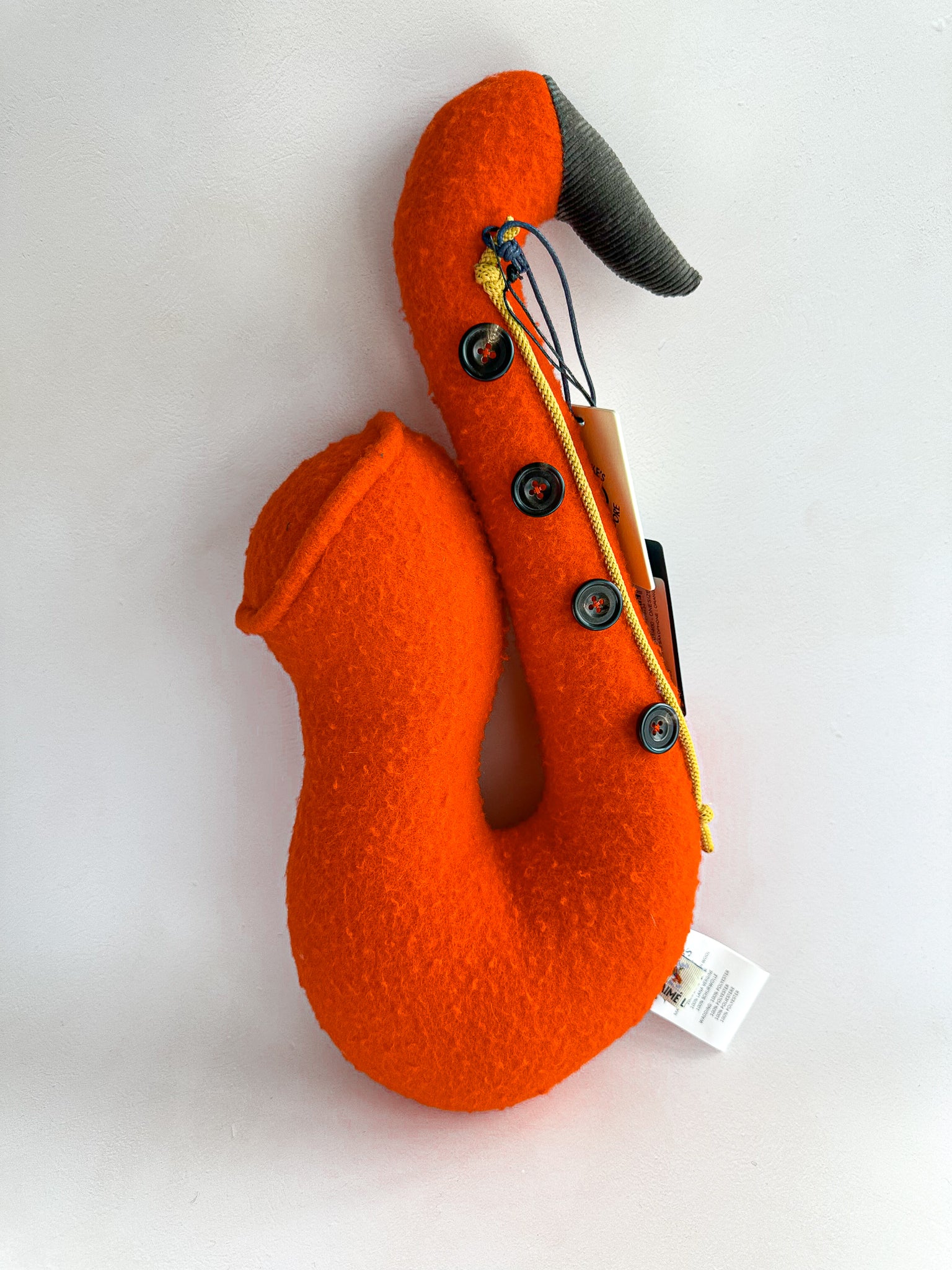 Drake's Saxophone Casentino Wool Plush