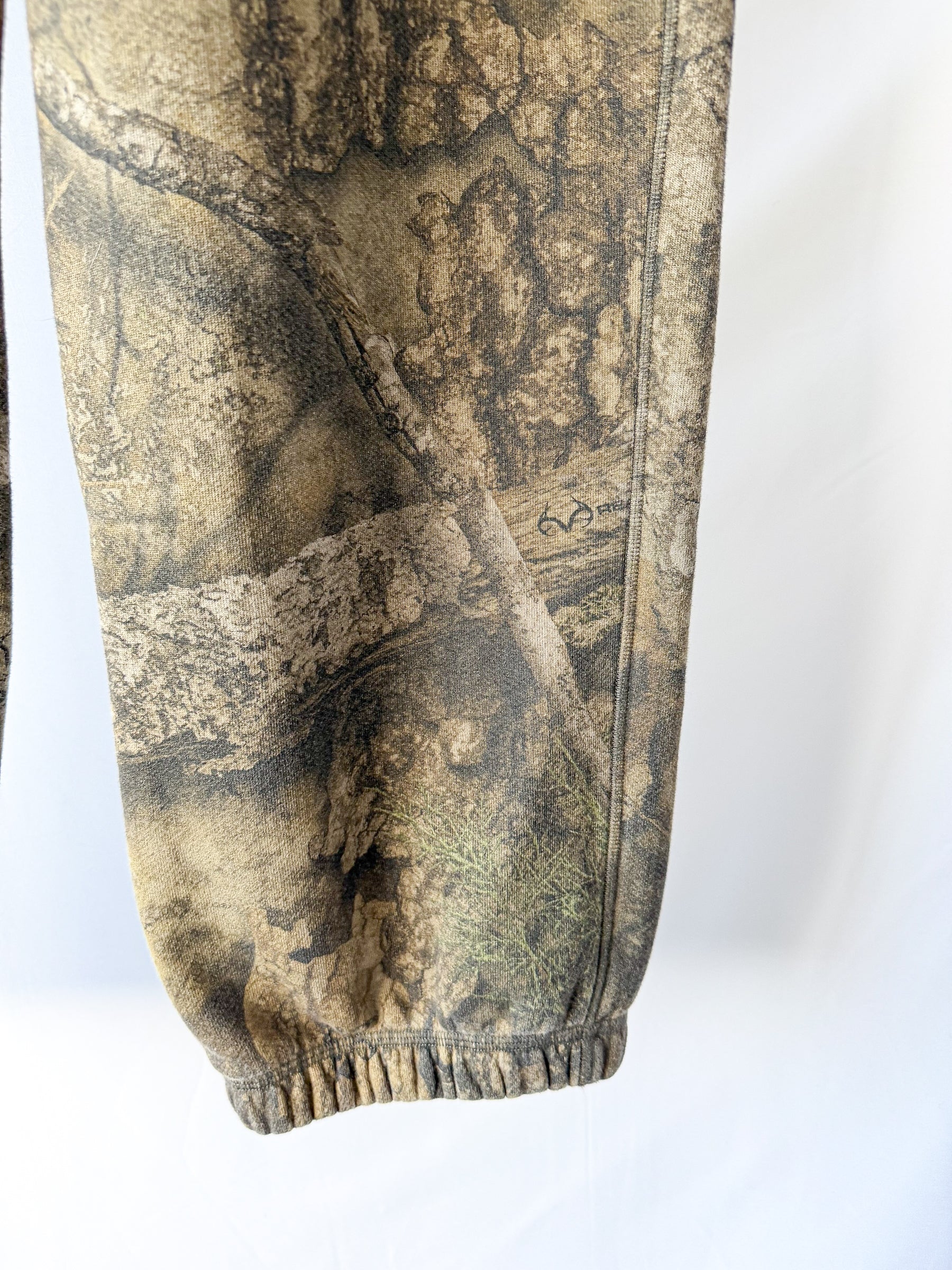 Cole Buxton Realtree Washed Cotton-Jersey Jogging Bottoms