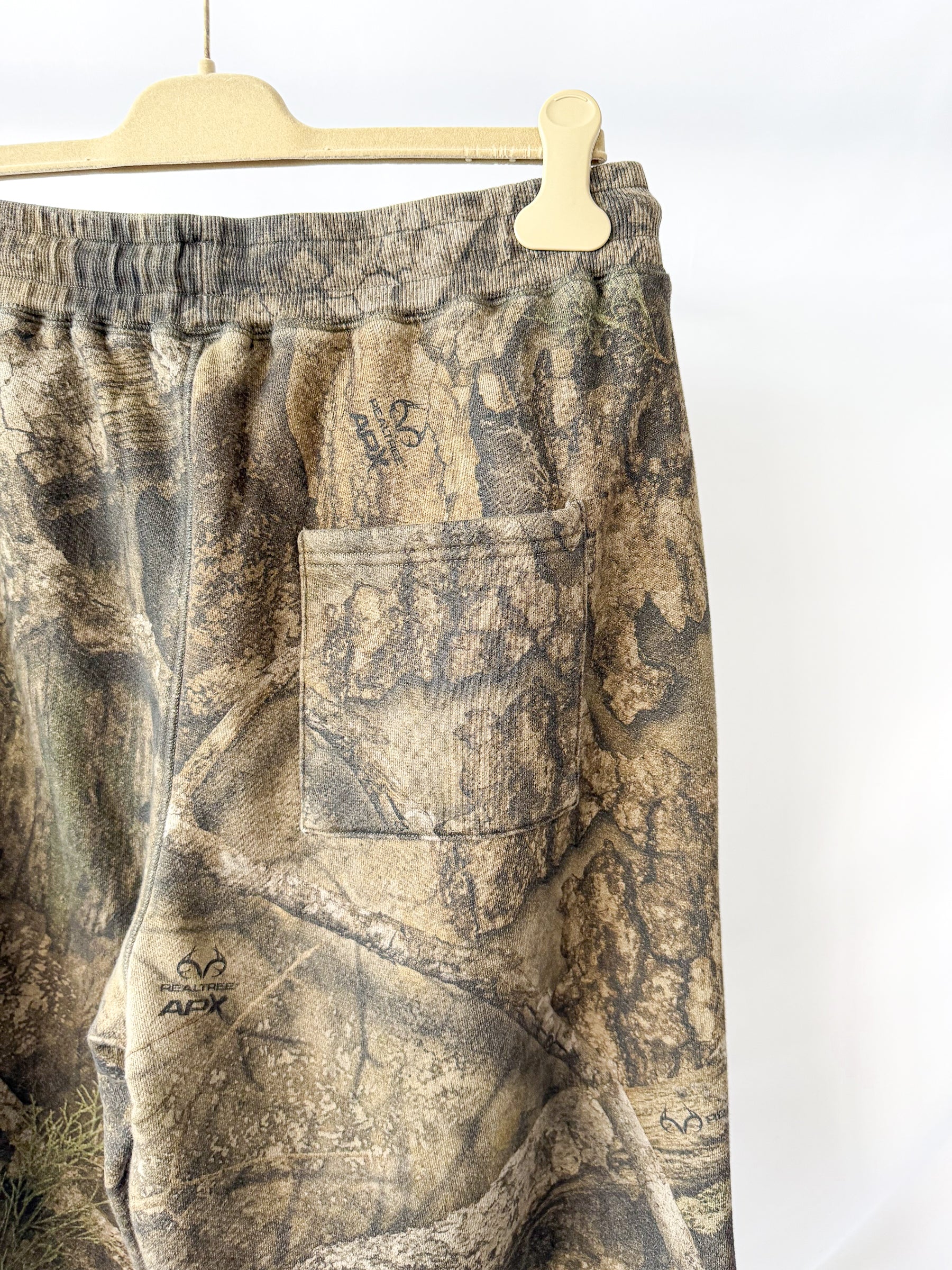 Cole Buxton Realtree Washed Cotton-Jersey Jogging Bottoms