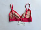 Pain De Sucre Divine Pink Lace Triangle BH