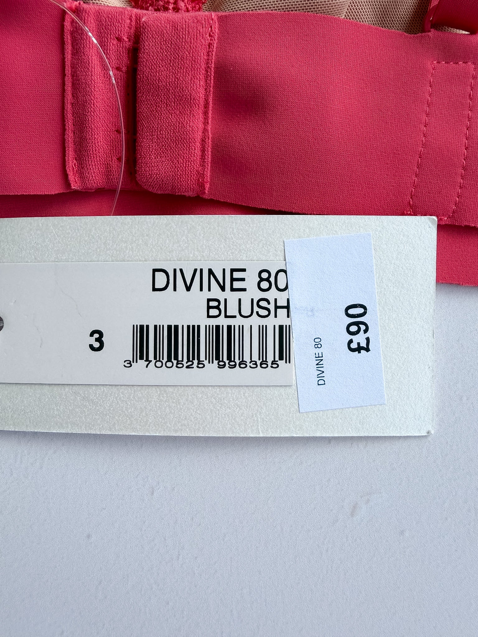 Pain De Sucre Divine Pink Lace Triangle BH