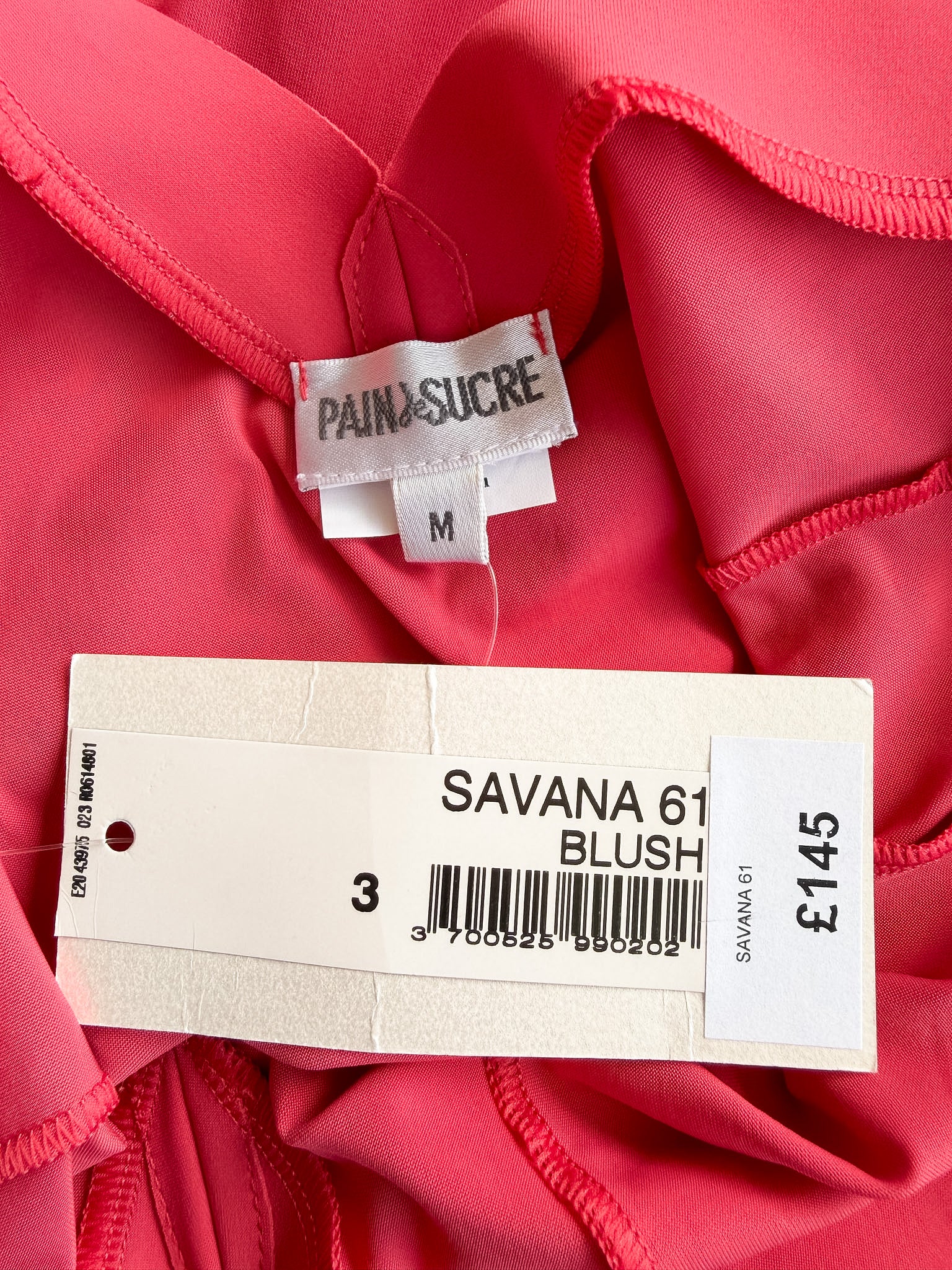 Pain De Sucre Blush V-Neck Beach Summer Dress in Savana