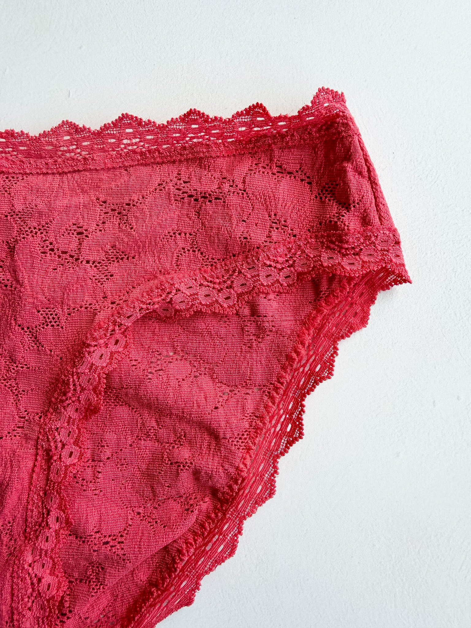 Pain De Sucre Blush Pink Lace Knickers Panties in Toya