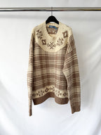 Ralph Lauren Polo Plaid Wool Linen Jumper