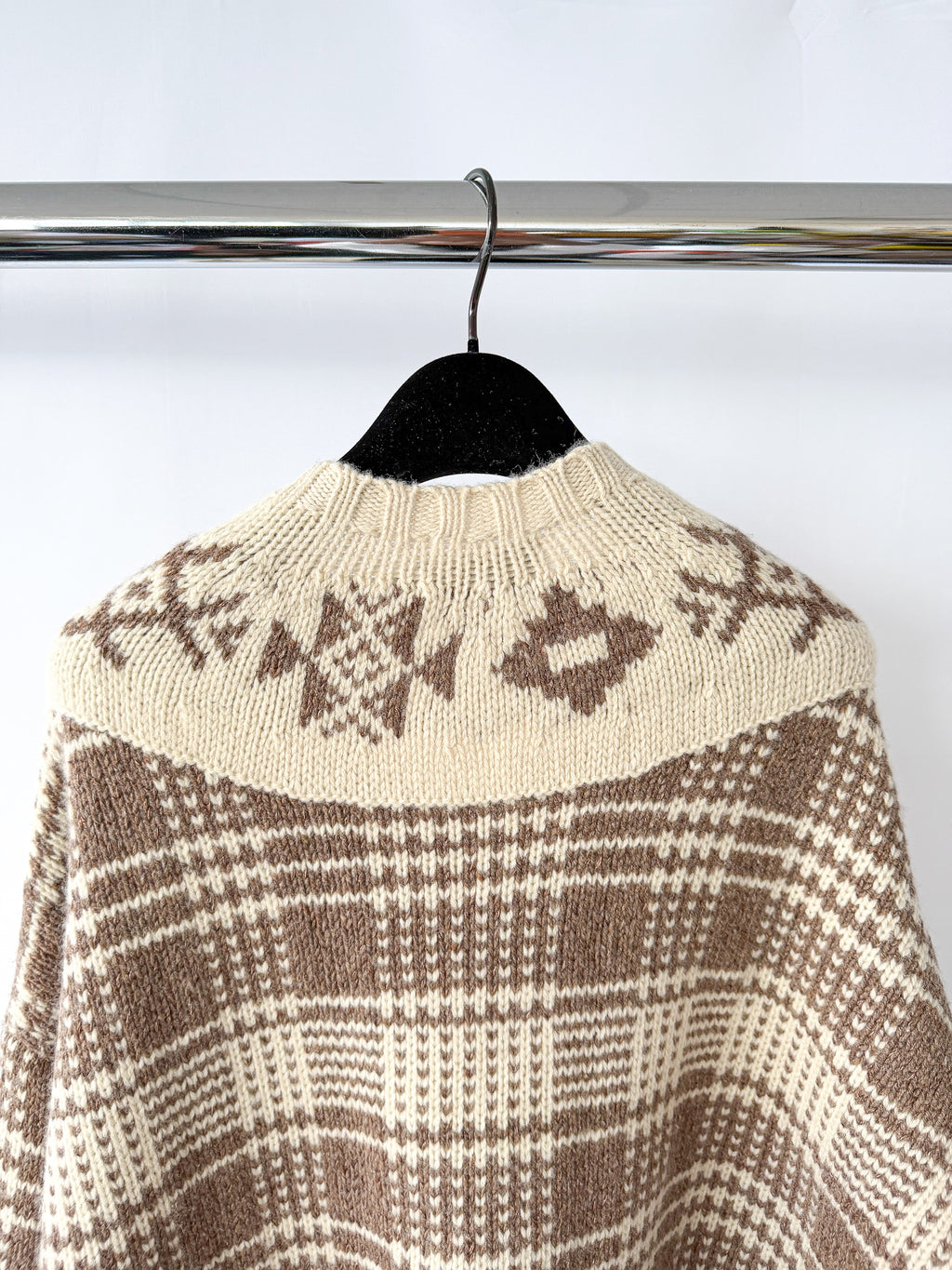 Ralph Lauren Polo Plaid Wool Linen Jumper