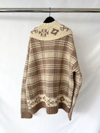 Ralph Lauren Polo Plaid Wool Linen Jumper