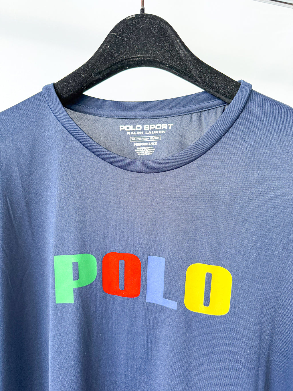Ralph Lauren Polo Sports Navy Spell Out Tee