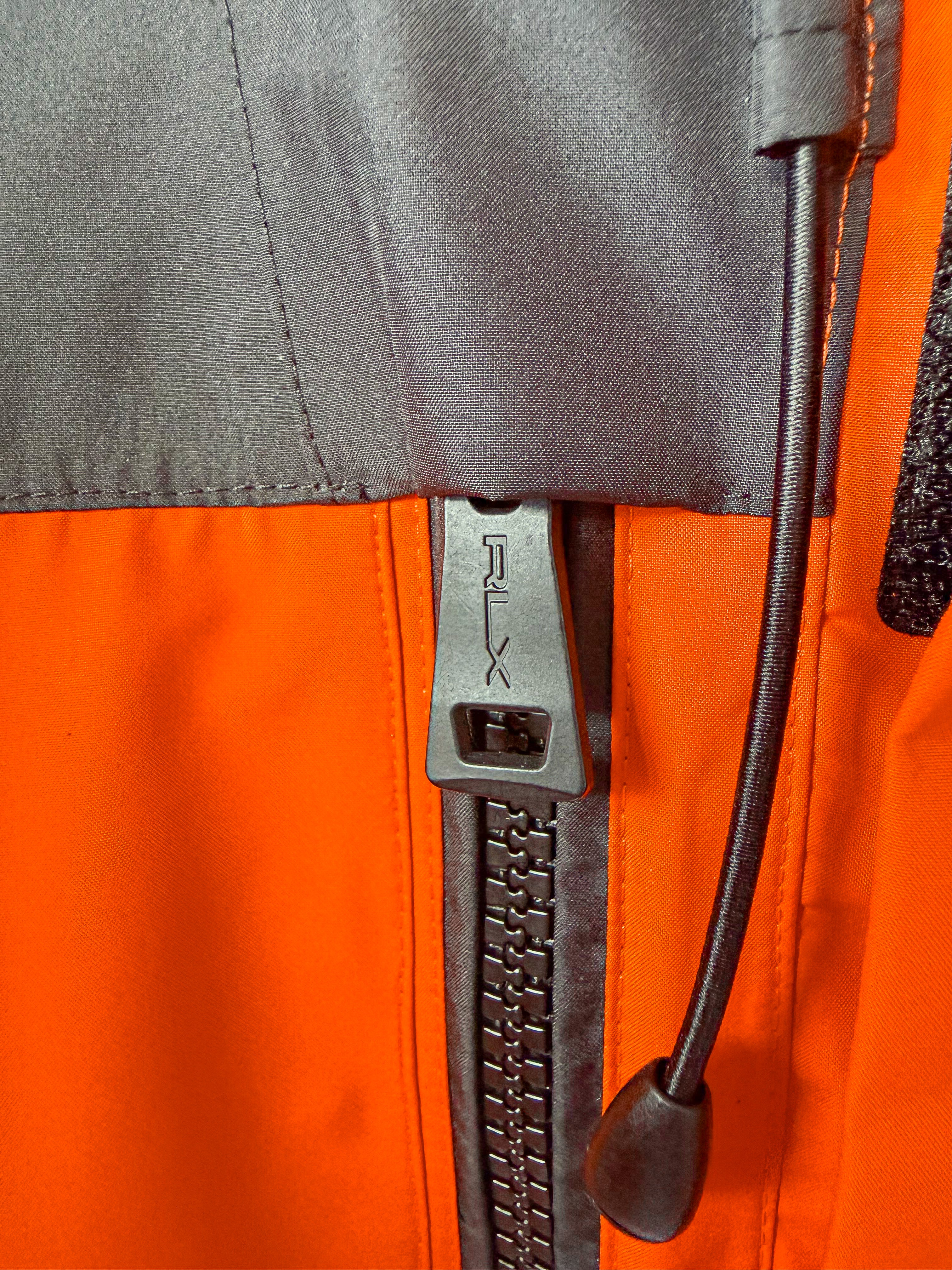 Ralph Lauren RLX Water Repellent Hooded Jacket Orange