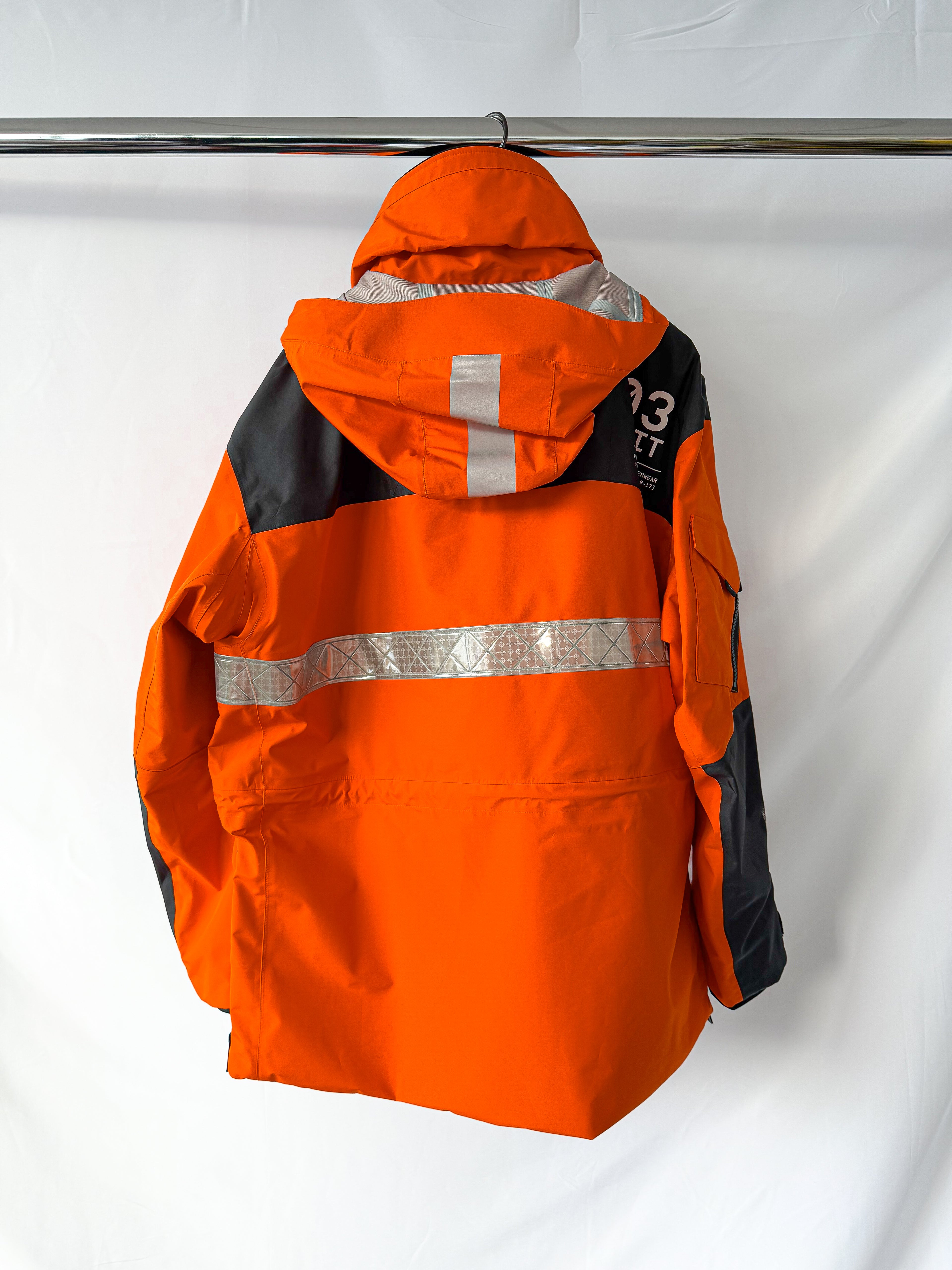 Ralph Lauren RLX Water Repellent Hooded Jacket Orange