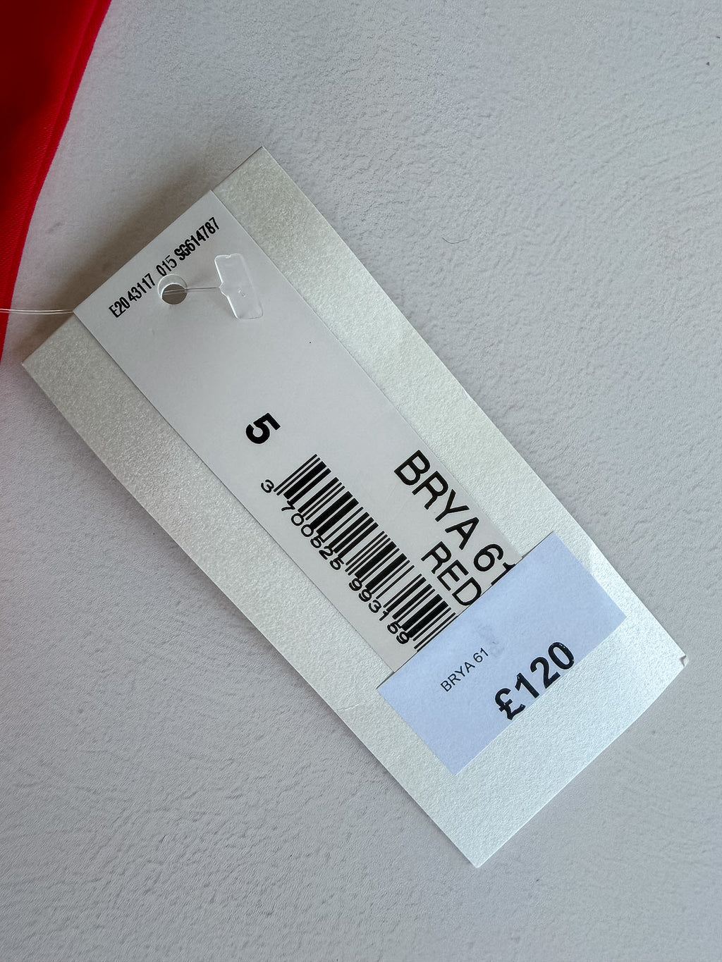 Pain De Sucre Red Crystal Star Detail Bikini Top in Brya