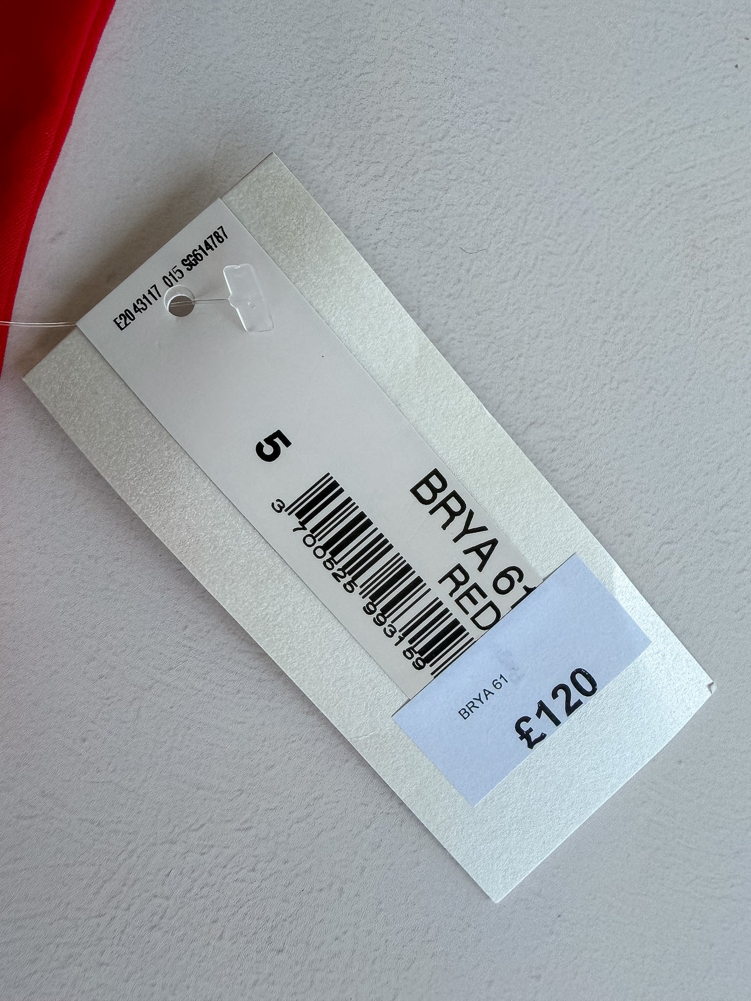 Pain De Sucre Red Crystal Star Detail Bikini Top in Brya