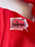 Pain De Sucre Red Crystal Star Detail Bikini Top in Brya