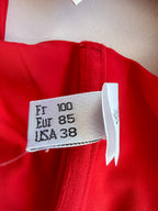 Pain De Sucre Red Crystal Star Detail Bikini Top in Brya
